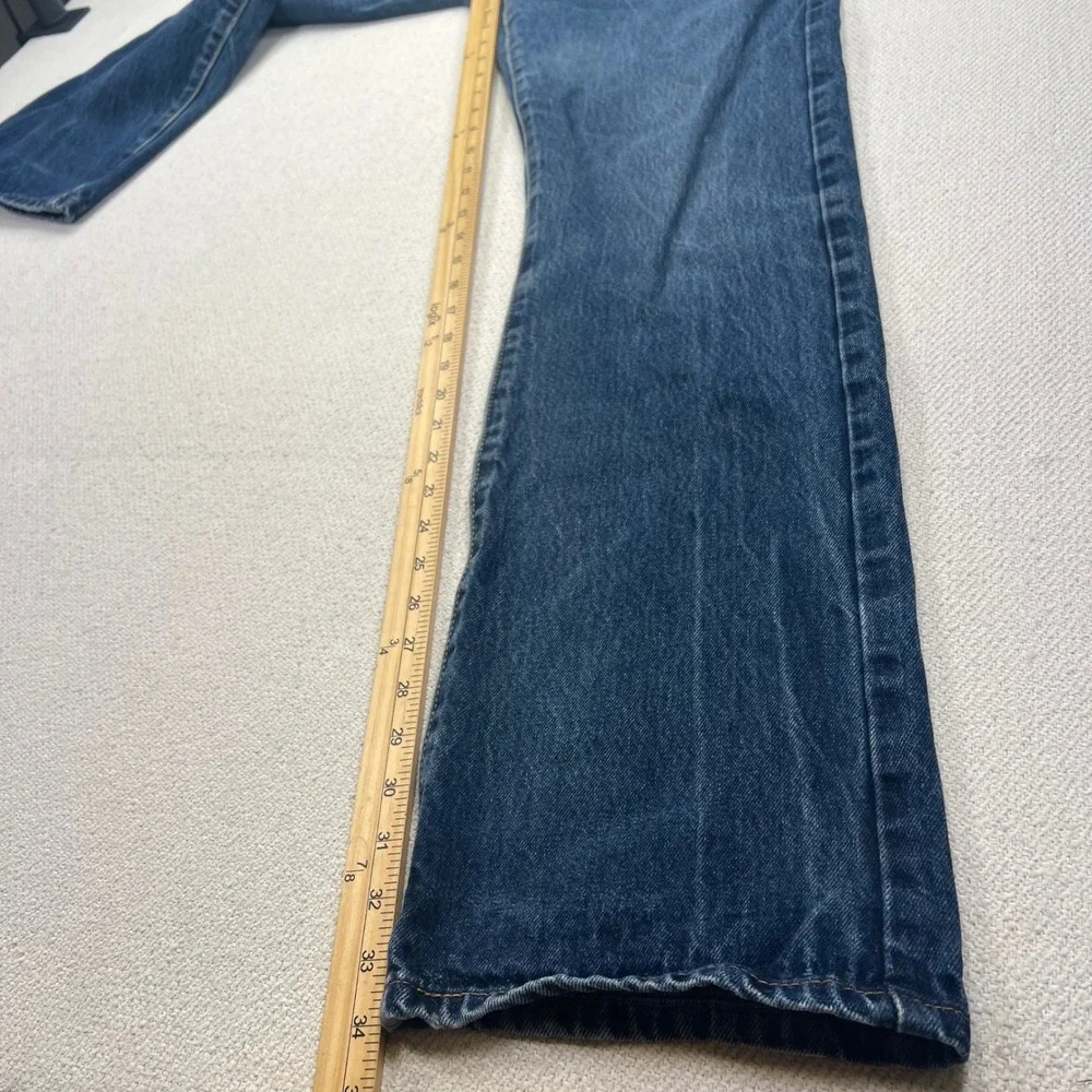 Levis 517 Bootcut Jeans Mens 34x36 (Actual 33x34) Med Wash Denim Classic Read